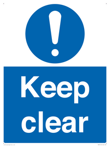 keep clear